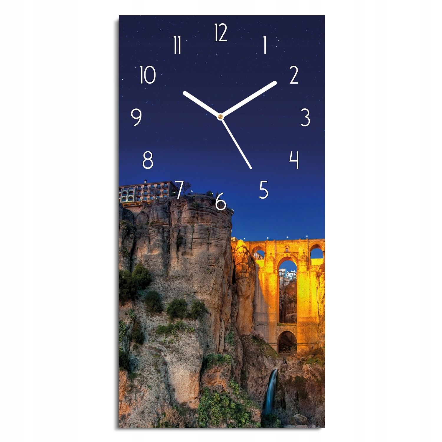 foto-hodiny Willa Andalusia dárek 30x60 ozdobný