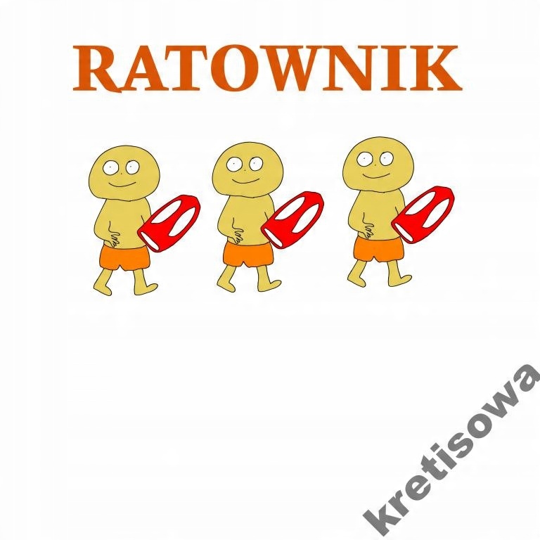 

Męska Koszulka Ratownik Śmieszne Wzory r1a
