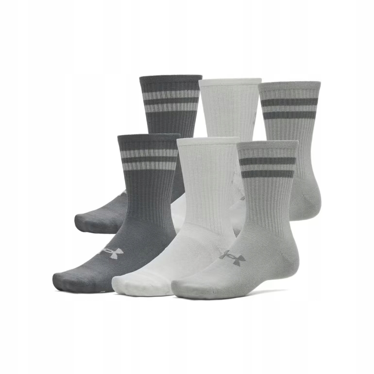 Under Armour Skarpetki Essential 6 Pack 31,5-36,5