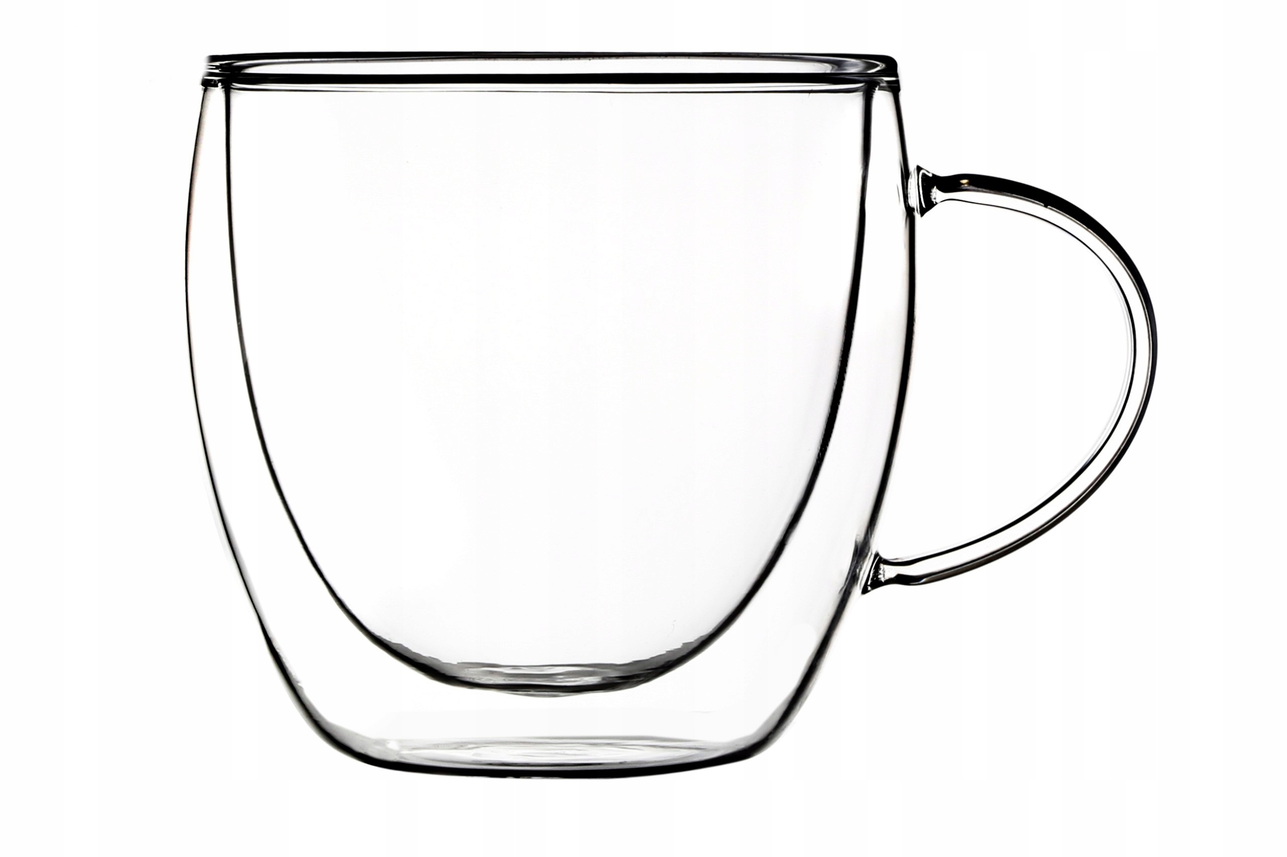 SZKLANKA FILIŻANKA KUBEK PODWÓJNE SZKŁO 2 x 250 ml Pojemność 250 ml