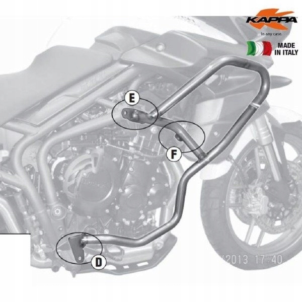 KAPPA KN6409 GMOLE Triumph Tiger 800 / XC (11-18)