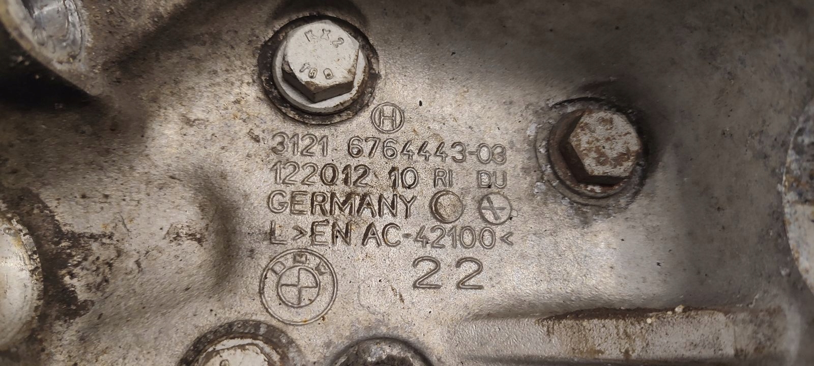 fordítsd eleje elsö bal BMW E91 2,0D