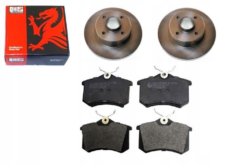 Kotouče Ložiskové Destičky Renault Megane Kombi I Zadní