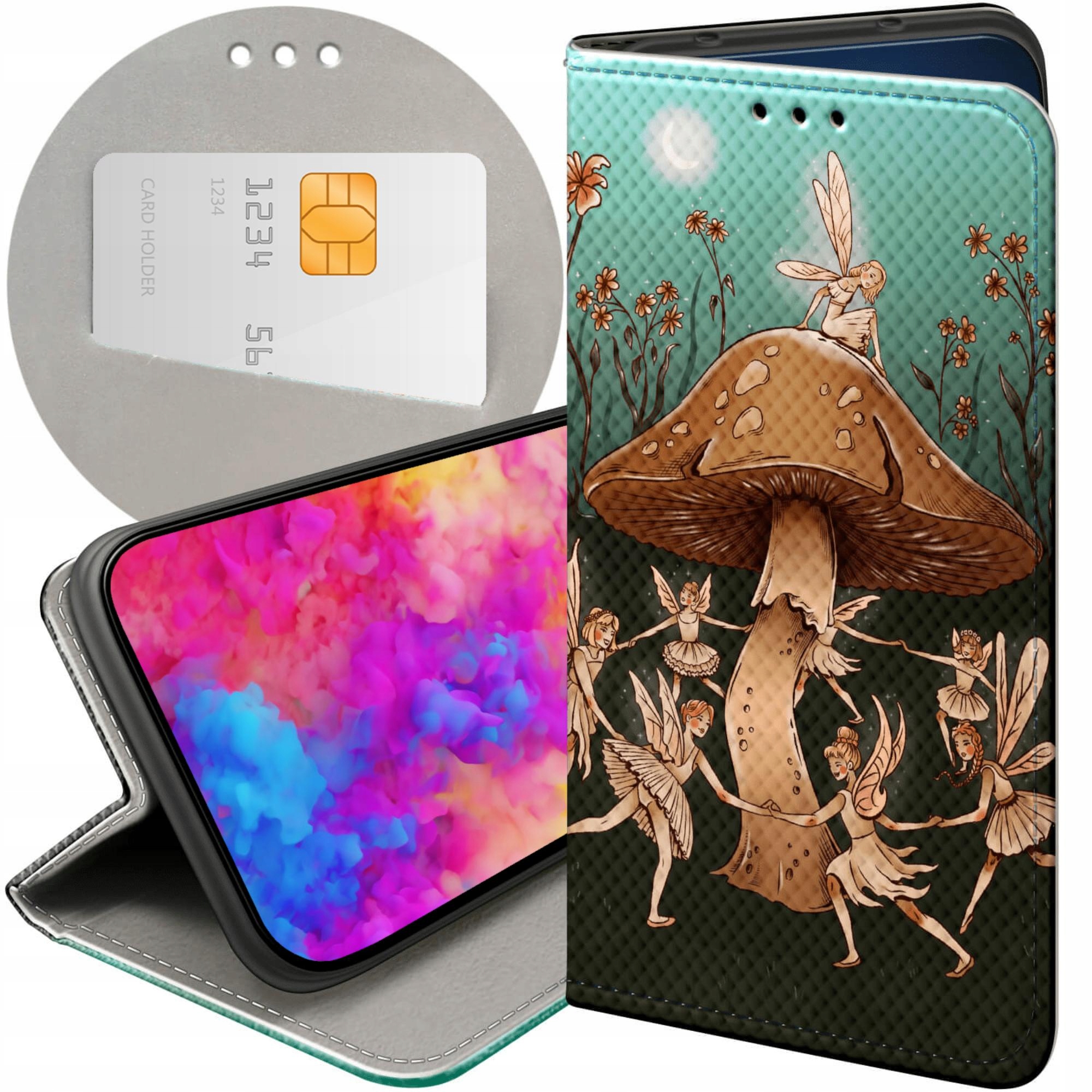 Etui Z Klapką Do Xiaomi Redmi Note 12 Pro Plus Fantasy Magic Wróżka
