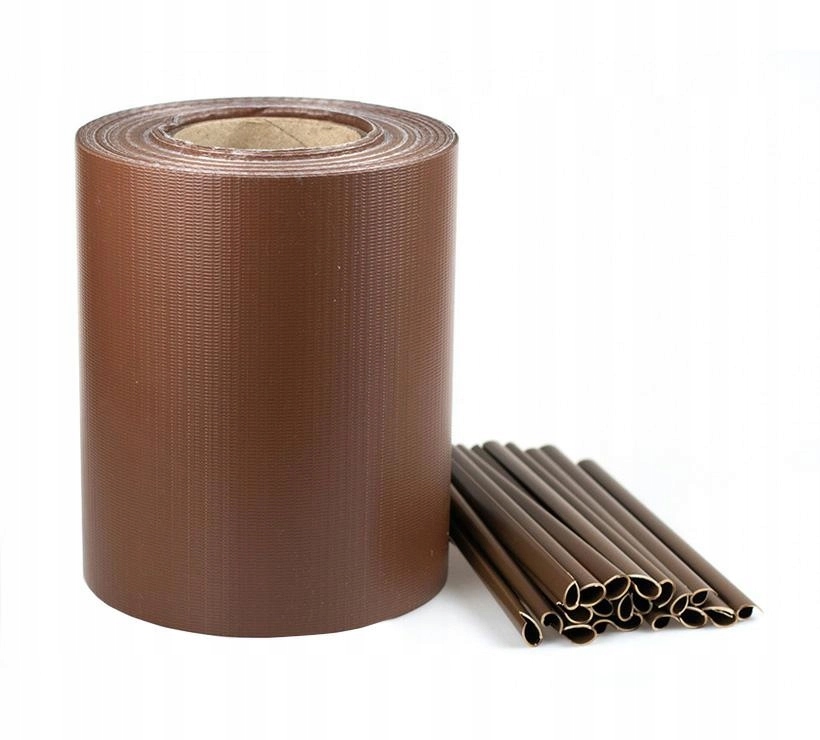Stínící panelové pásy s klipy 19 Cm 35 m hnědá