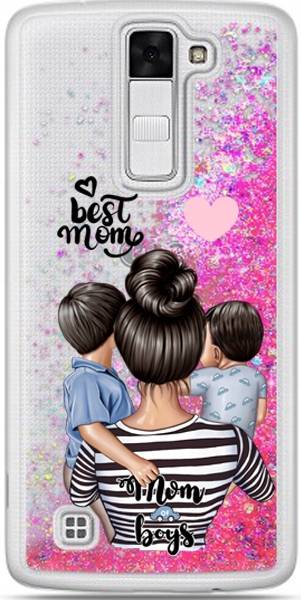 

Etui płynny brokat Mama Dzieci Syn do Lg K8