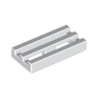 

Lego Klocek 1x2 Grill 1szt Biały 2412b 241201 N