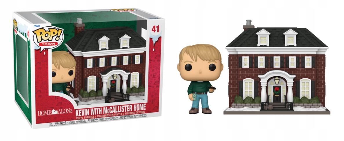 Funko Pop! 41 Home Alone Kevin With Mccallister Home
