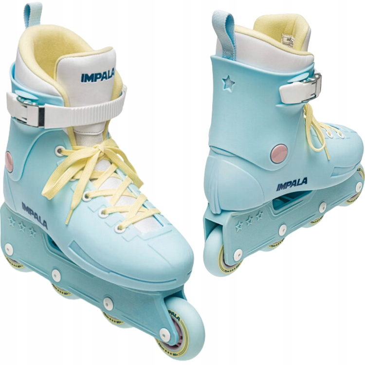 Inline Kolečkové Brusle Impala Lightspeed modro-žluté 37
