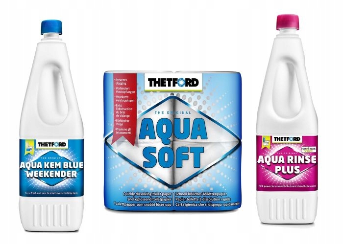 

Płyny do toalet chemicznych namiot biwak Thetford