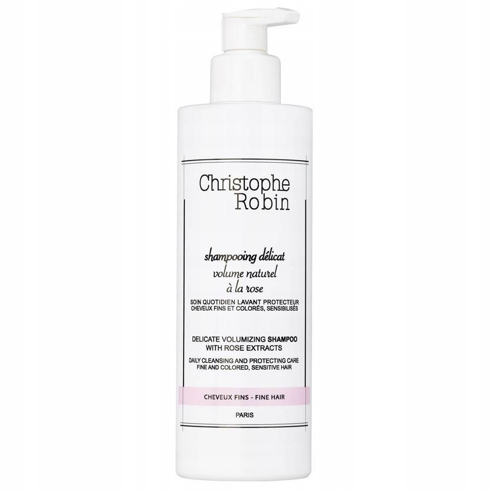 Christophe Robin Delicate Volumizing Shampoo s extraktem z růže 400ml