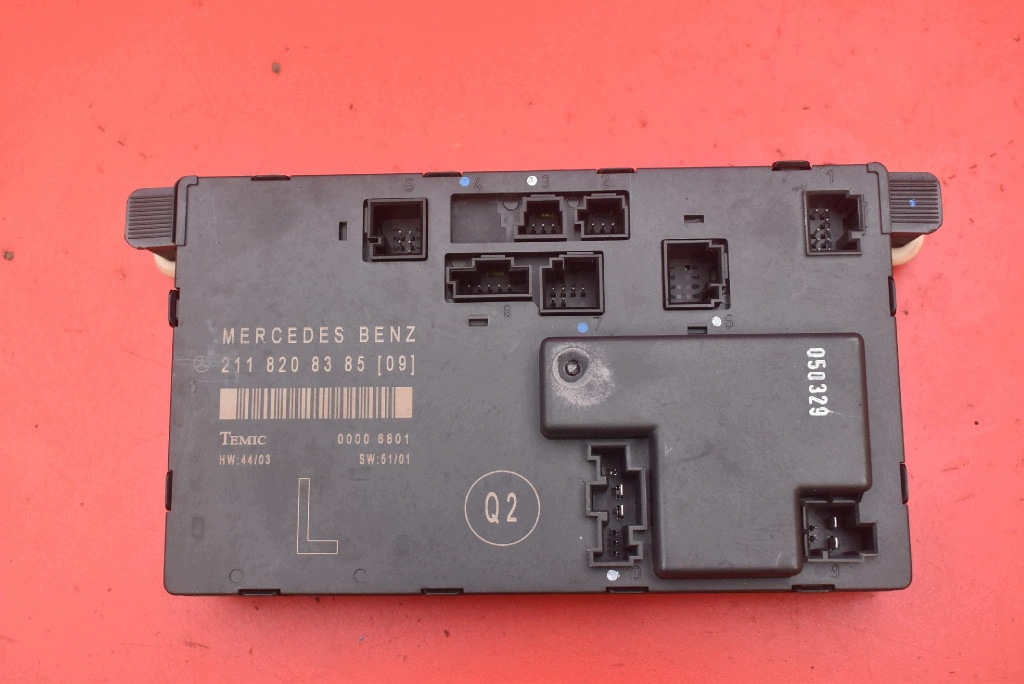 control unit module door driver´s 2118208385 MERCEDES E-KLASA W211 02-06