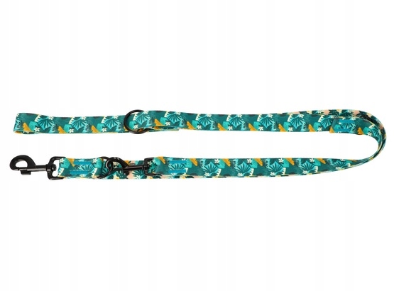 Levně Vodítko Pro Psa Městské S Nastavitelným Vzorem Monstera 220 CM