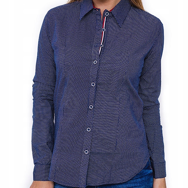 

Elegancka Damska Koszula Dots Kolory XL/42 G157
