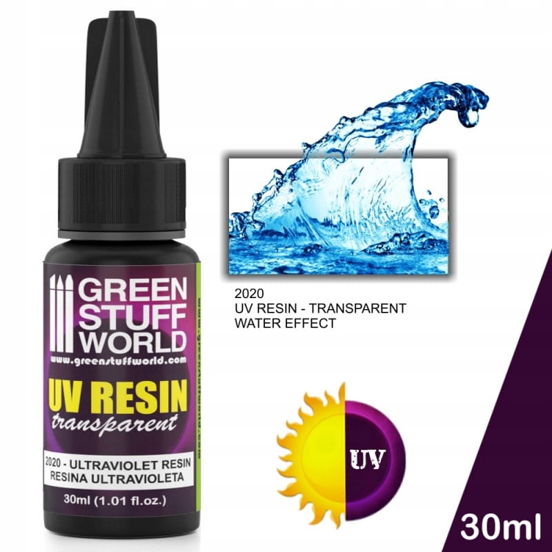 Green Stuff World: Żywica Uv 30ml Water Effect
