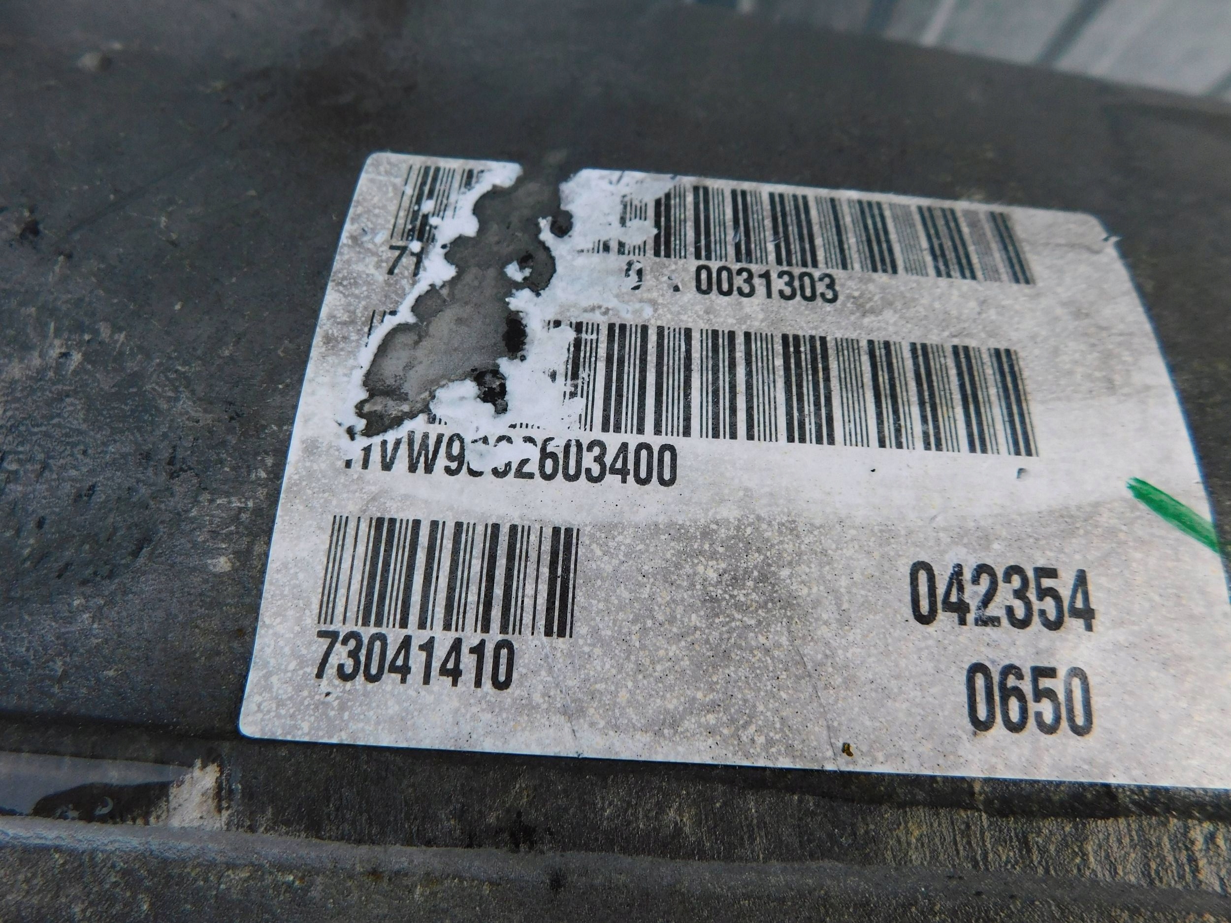 HVW9062603400 VW Crafter 2.5 TDI CAMBIO Originale lunga 160k OEM