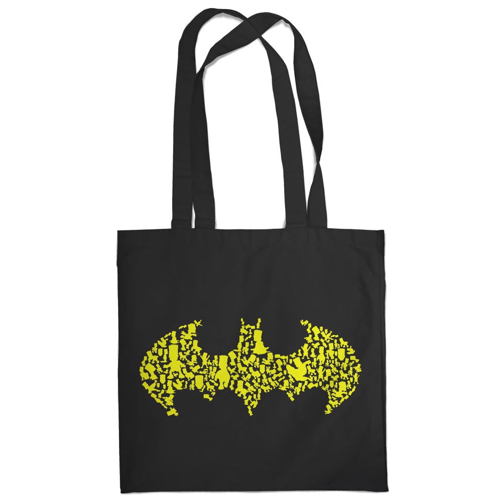 

Torba na ramię zakupy Bartman Batman nietoperze