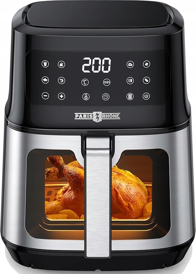 Fritéza bez tuku s 8 funkcemi a dotykovým panelem pro horký vzduch
