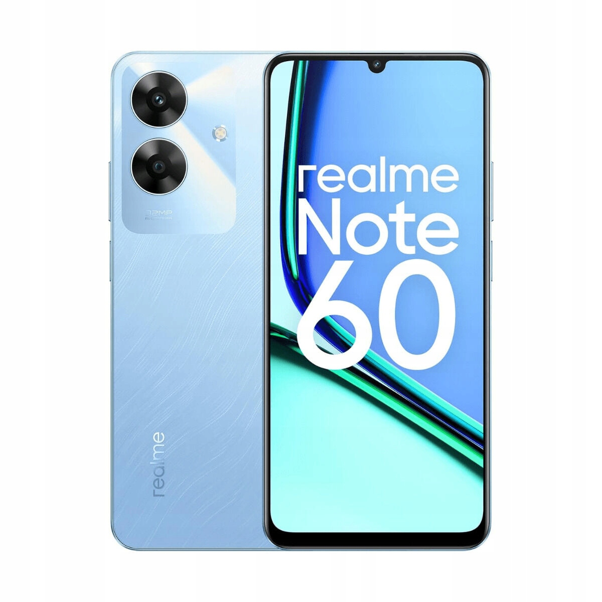 Realme Note 60 4Gb/128Gb ブラック Realme Note 60 4GB/128GB Czarny - kup - Gomibo.pl