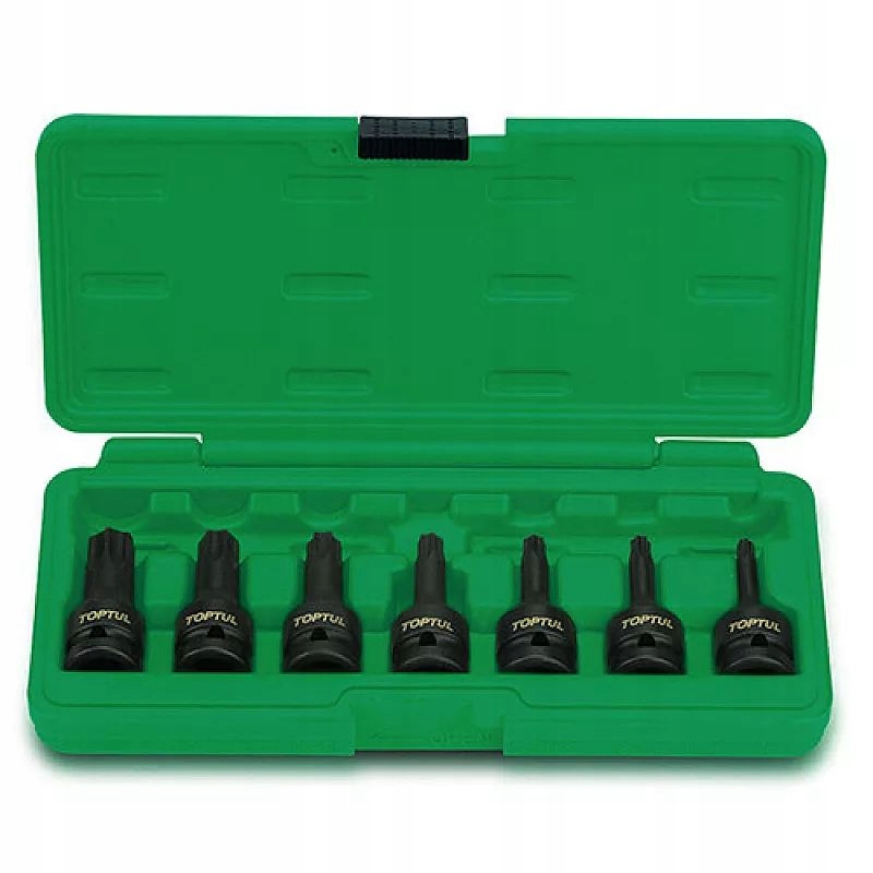 Sada Nástrčiek Torx 1/2" 7Ks Toptul