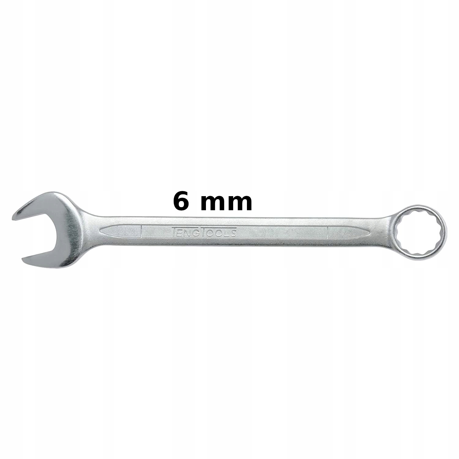 

Klucz płasko-oczkowy 6 mm stal chromowo-wanadowa