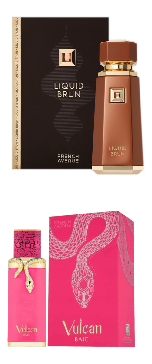 French Avenue Parfémované vody Liquid Brun Vulcan Baie 2x100 ml