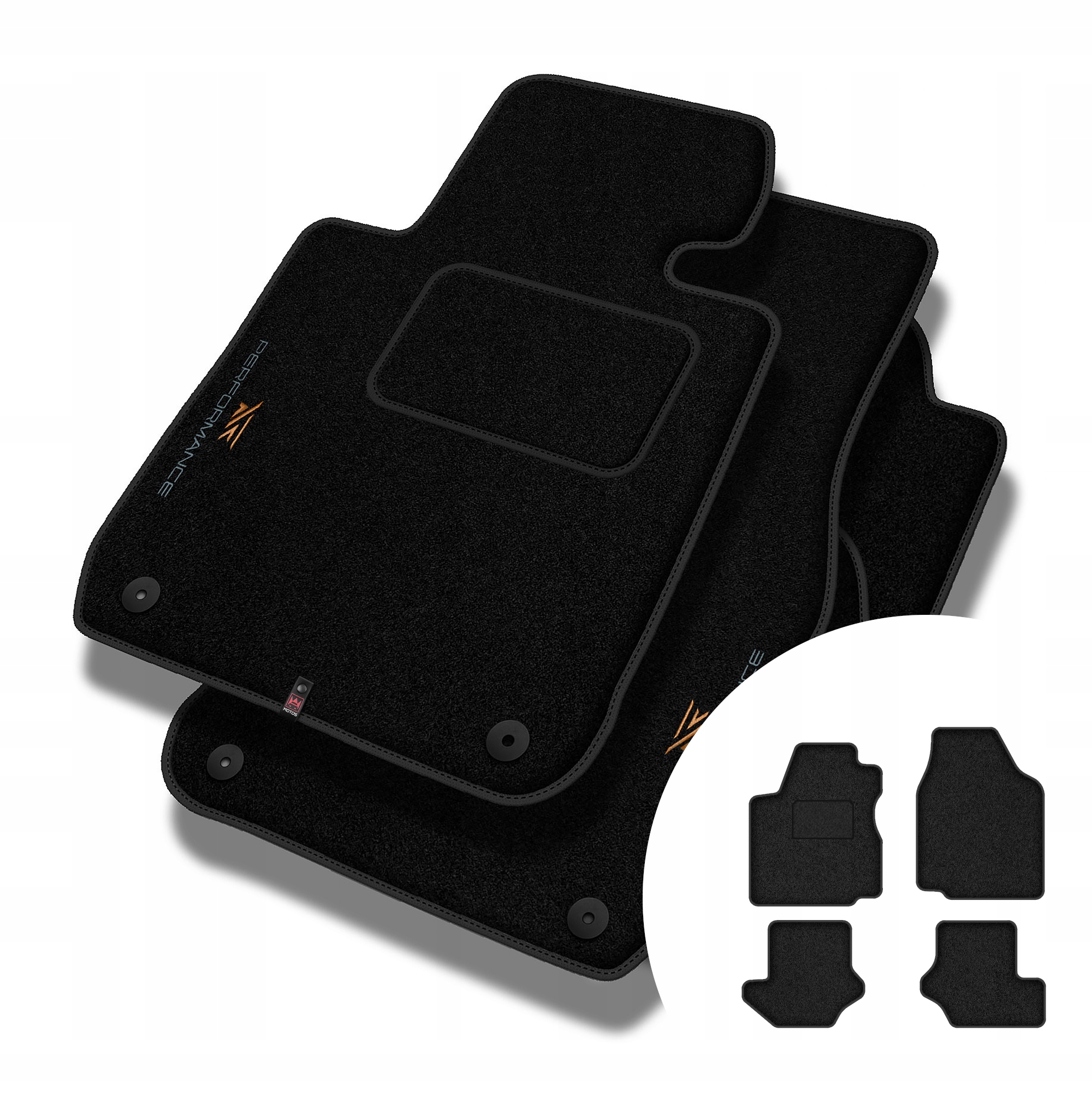 Velurové koberce Performance pro Ford Fiesta IV 1995-2002