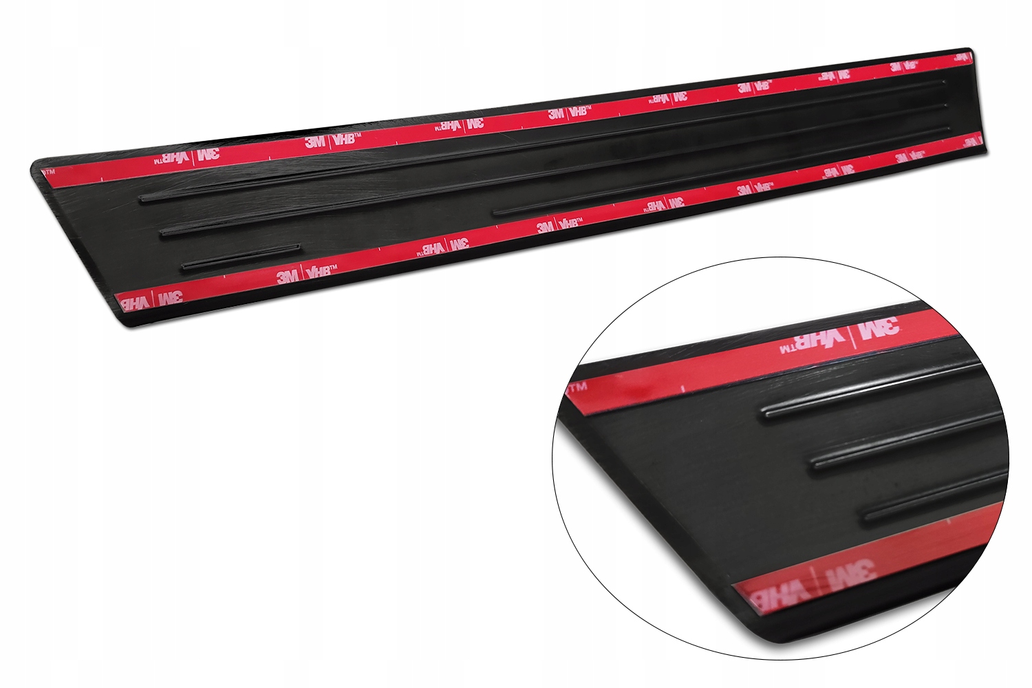 VOLKSWAGEN CADDY IV NAKŁADKI PROGOWE LISTWY NA PROGI STALOWE Waga produktu z opakowaniem jednostkowym 2 kg