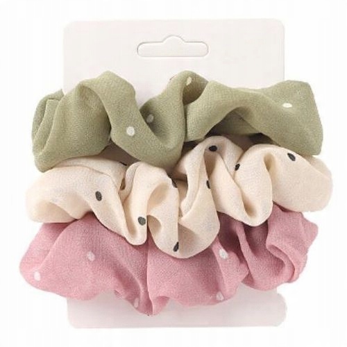 

Gumka zestaw do włosów frotka scrunchies 3 sztuki
