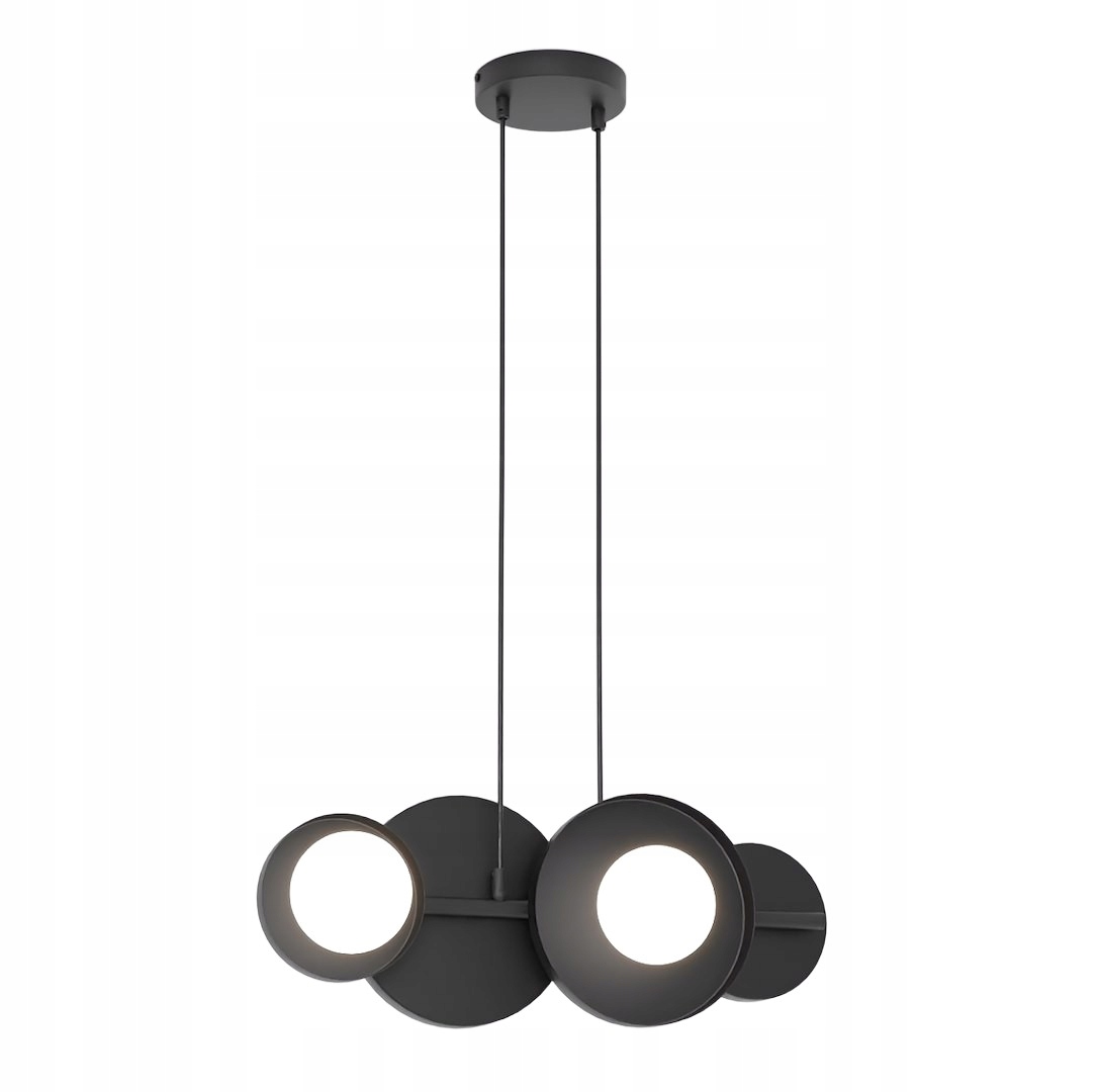 Závesná lampa Model 4 v čiernej farbe – minimalistický dizajn