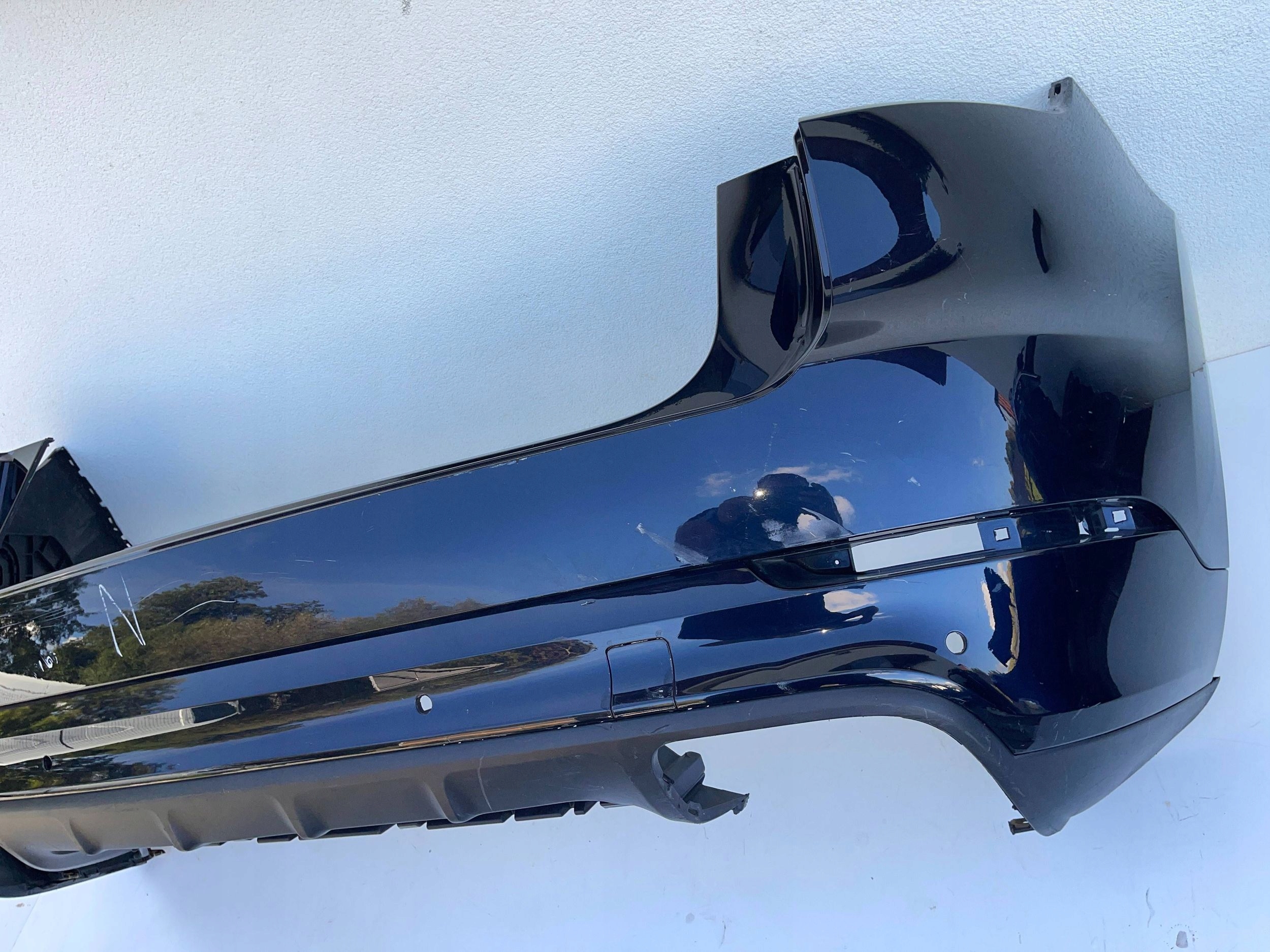 bumper rear part rear Porsche Cayenne 3 III 18- 9Y0