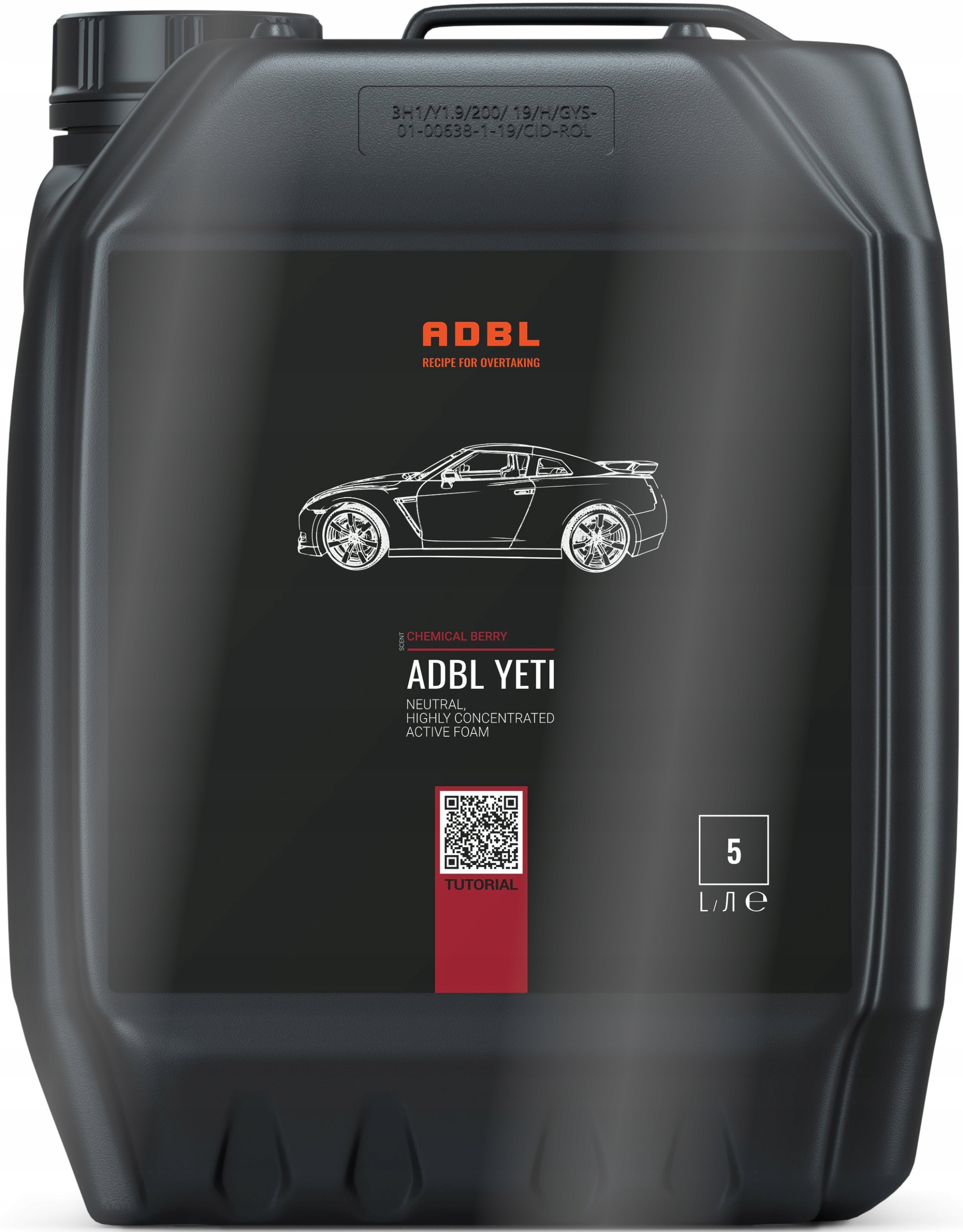 Adbl Yeti Chemical Berry Aktywna Piana 5000 ml