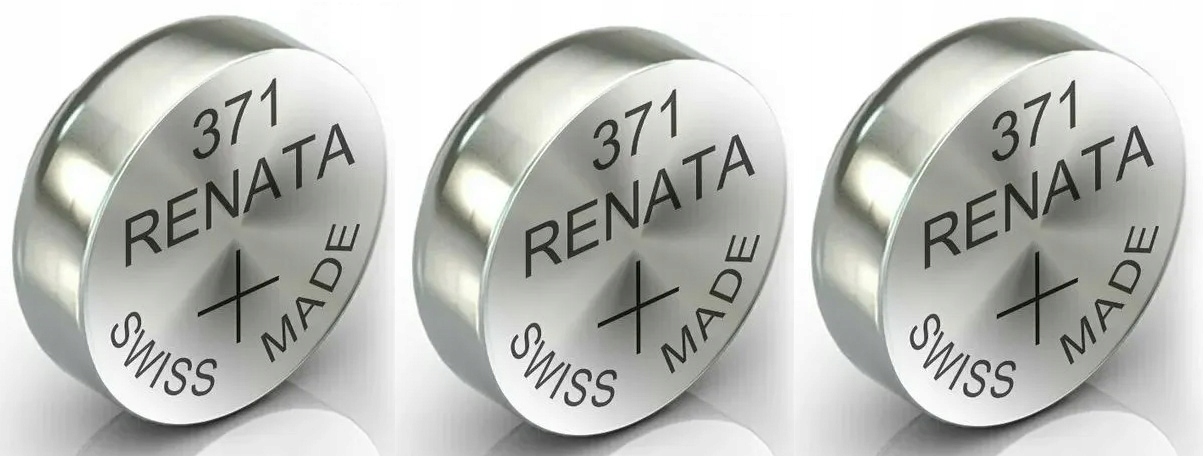 3× Bateria srebrowa Renata SR69 180 mAh 1,55 V