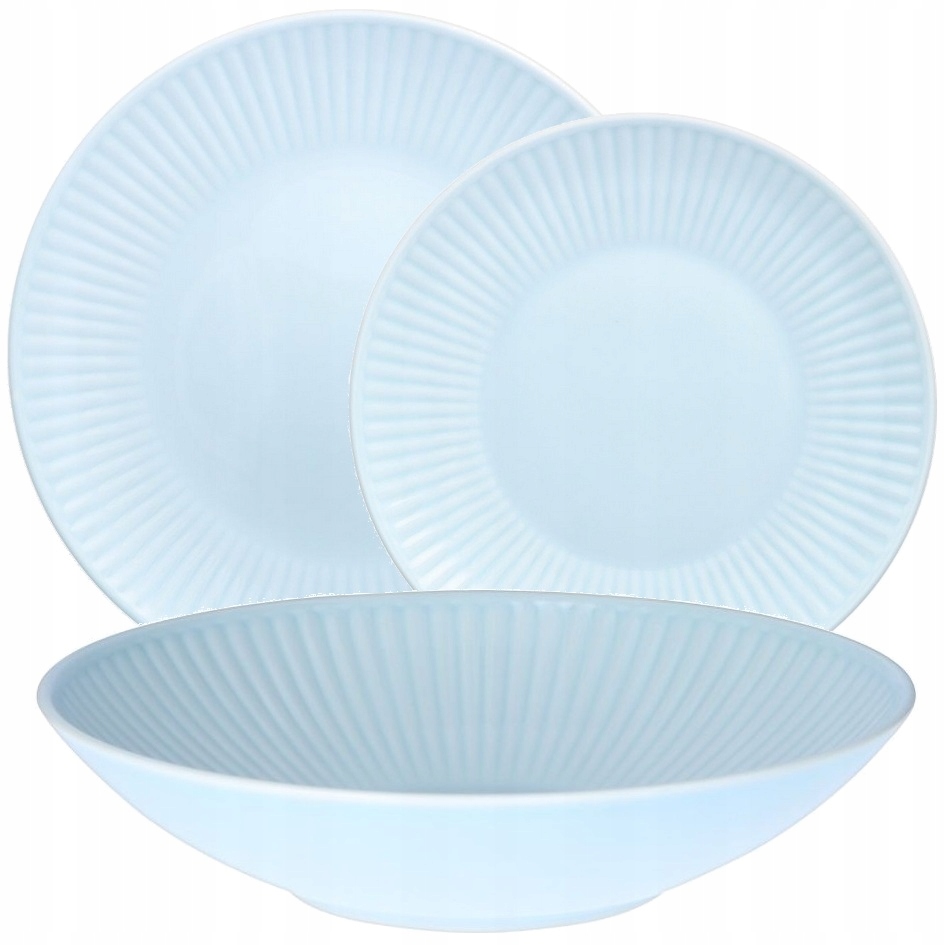 GL02 Serwis Obiadowy 6/18 Poezja Dalia Chodzież Porcelana Malcer