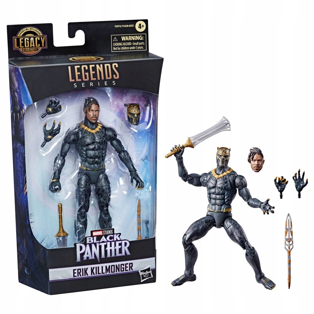 

Marvel Legends Czarna Pantera Figurka Killmonger