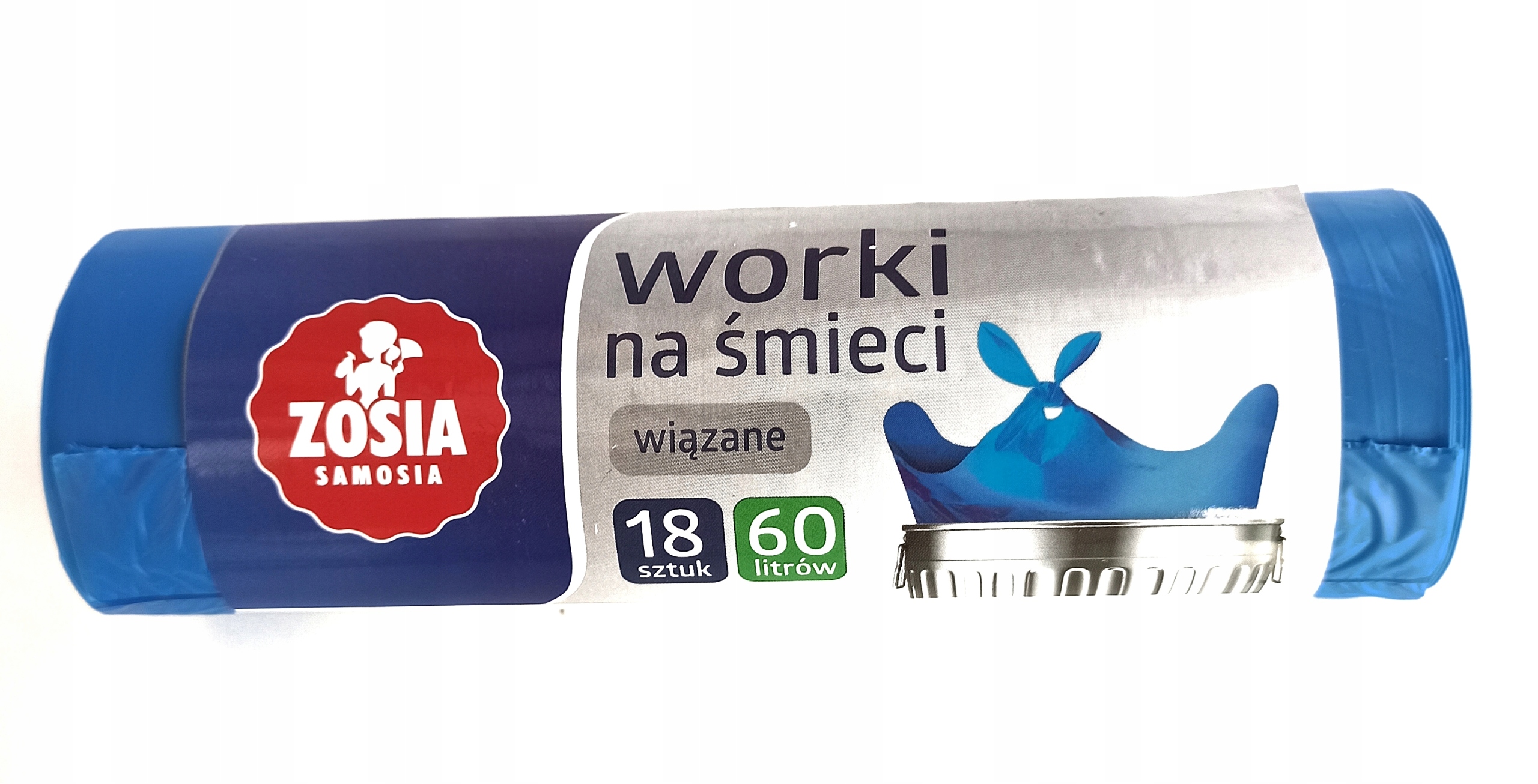 

Zosia Samosia Worki na Śmieci 60 litrów 18 sztuk