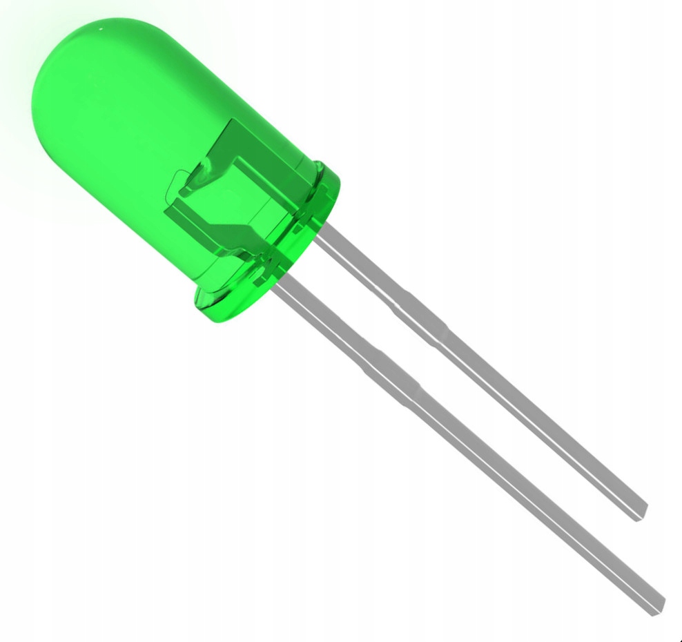 

2x Dioda Led 5mm Zielona 3V kontrolka