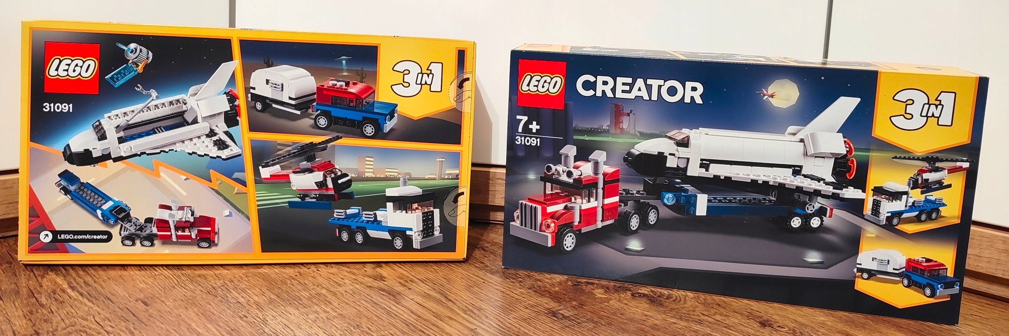 LEGO 31091 Creator 3w1 - Transporter promu Numer produktu 31091