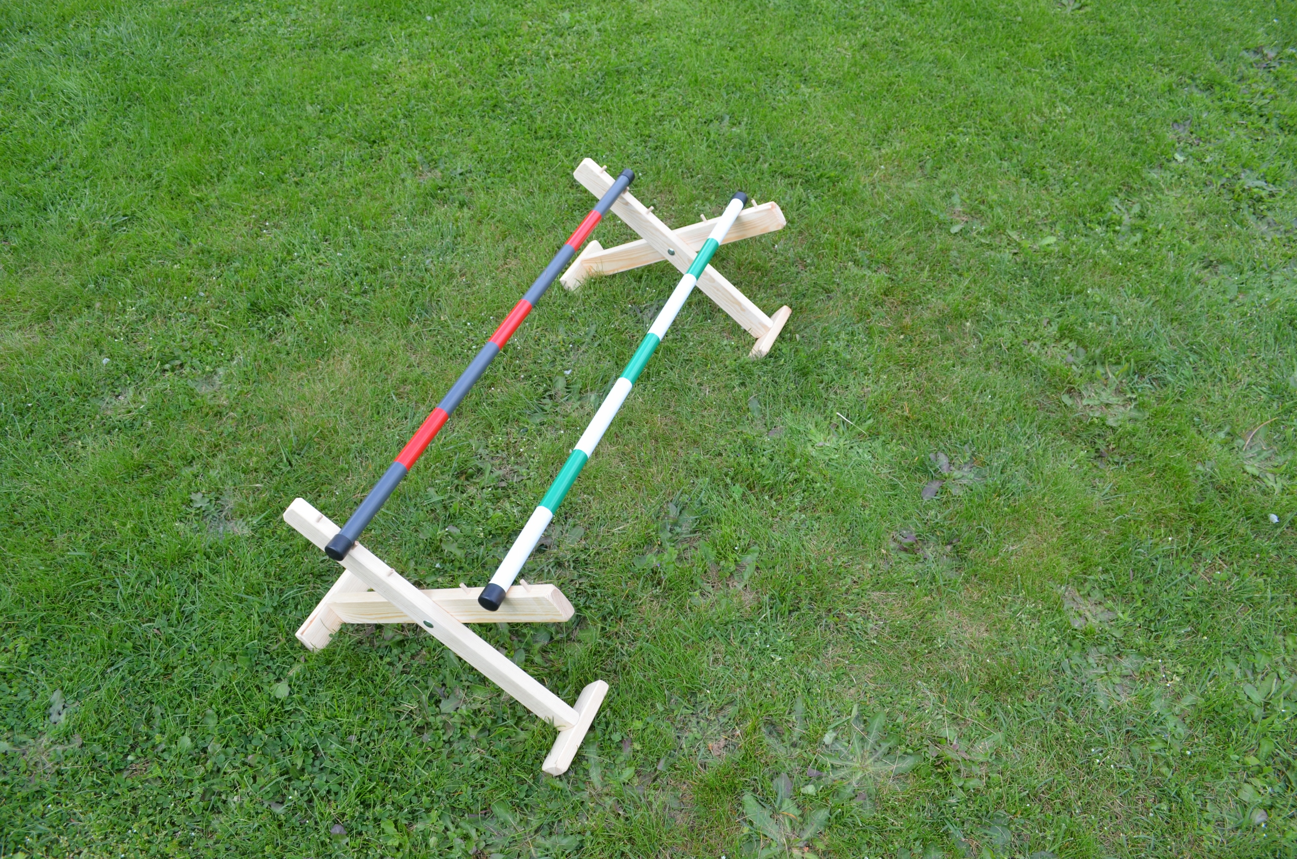 Kawaletka 60 cm, cavaletti, przeszkoda hobby horse i dwie poprzeczki