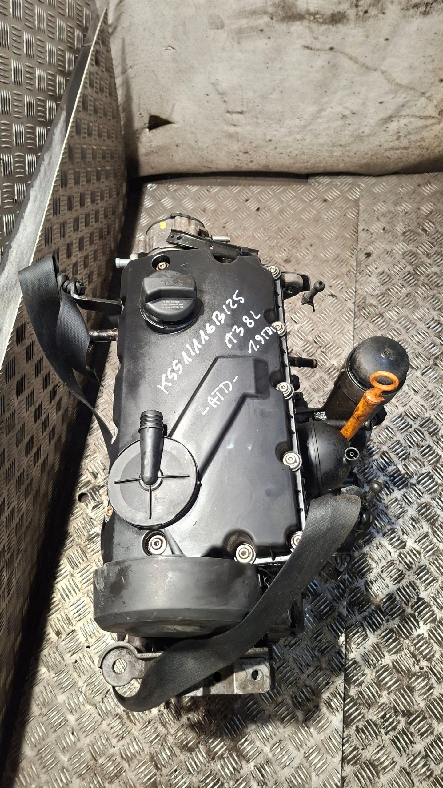 engine unprotected pillar AUDI A3 8L 1.9TDI ATD