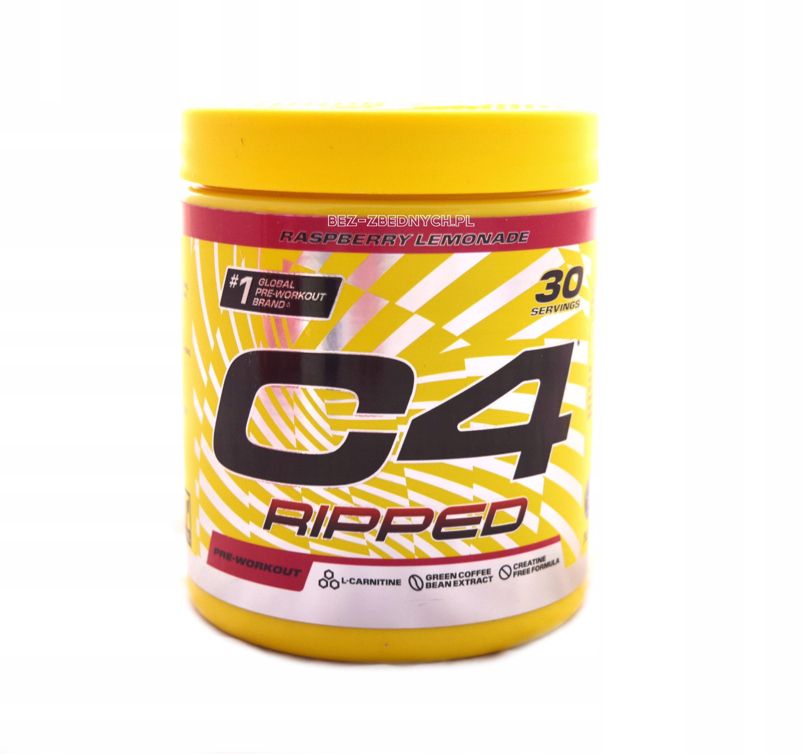Cellucor C4 Ripped 192g Předtréninkový Stimulant Original Vegan Carnosyn Malina