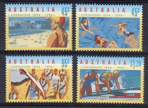 Australia 1994 Mi 1385-1388 Czyste **
