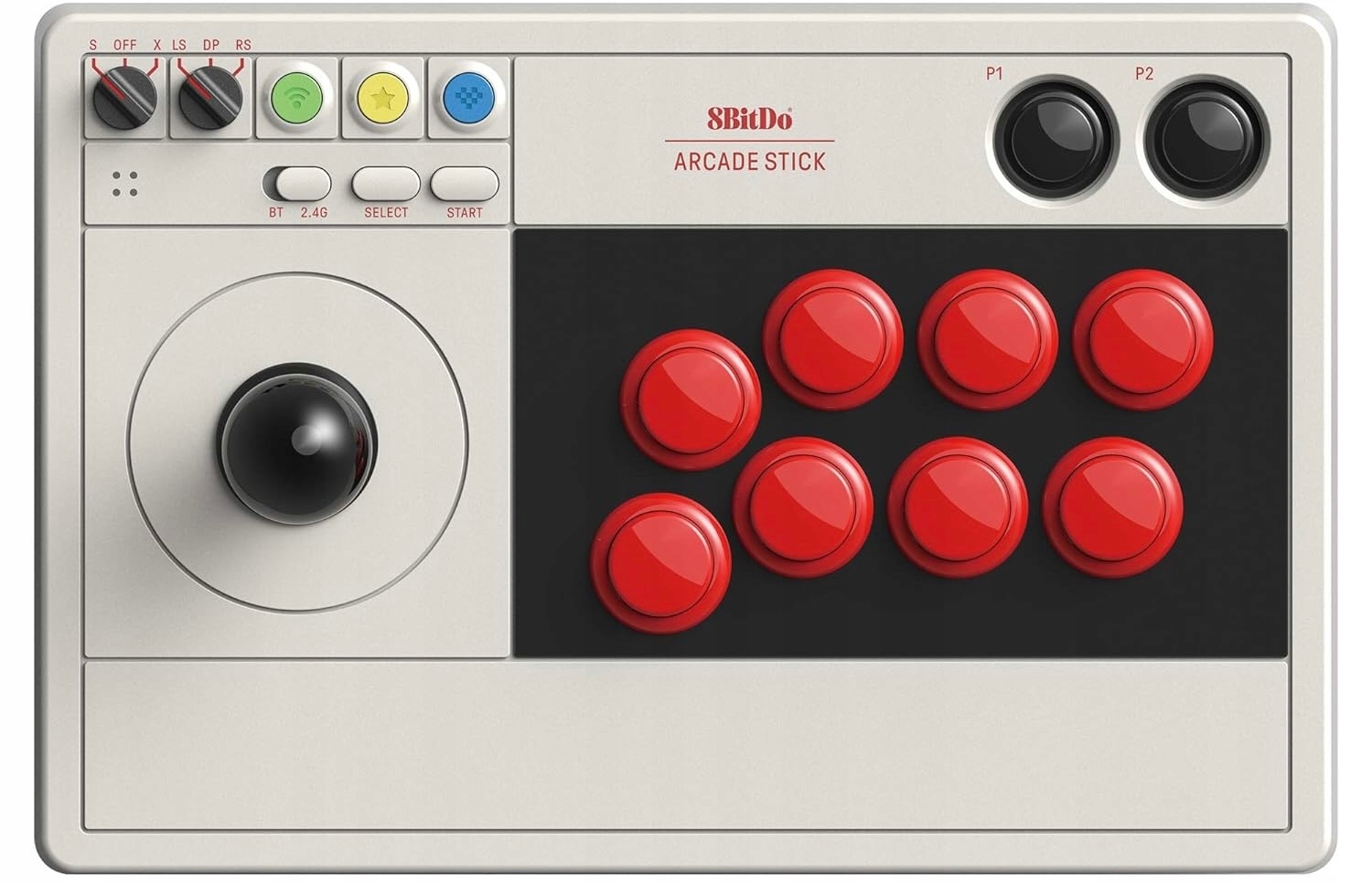 Kontroler 8BitDo Arcade Stick | Nintendo Switch 1 | Raspberry Pi | Windows