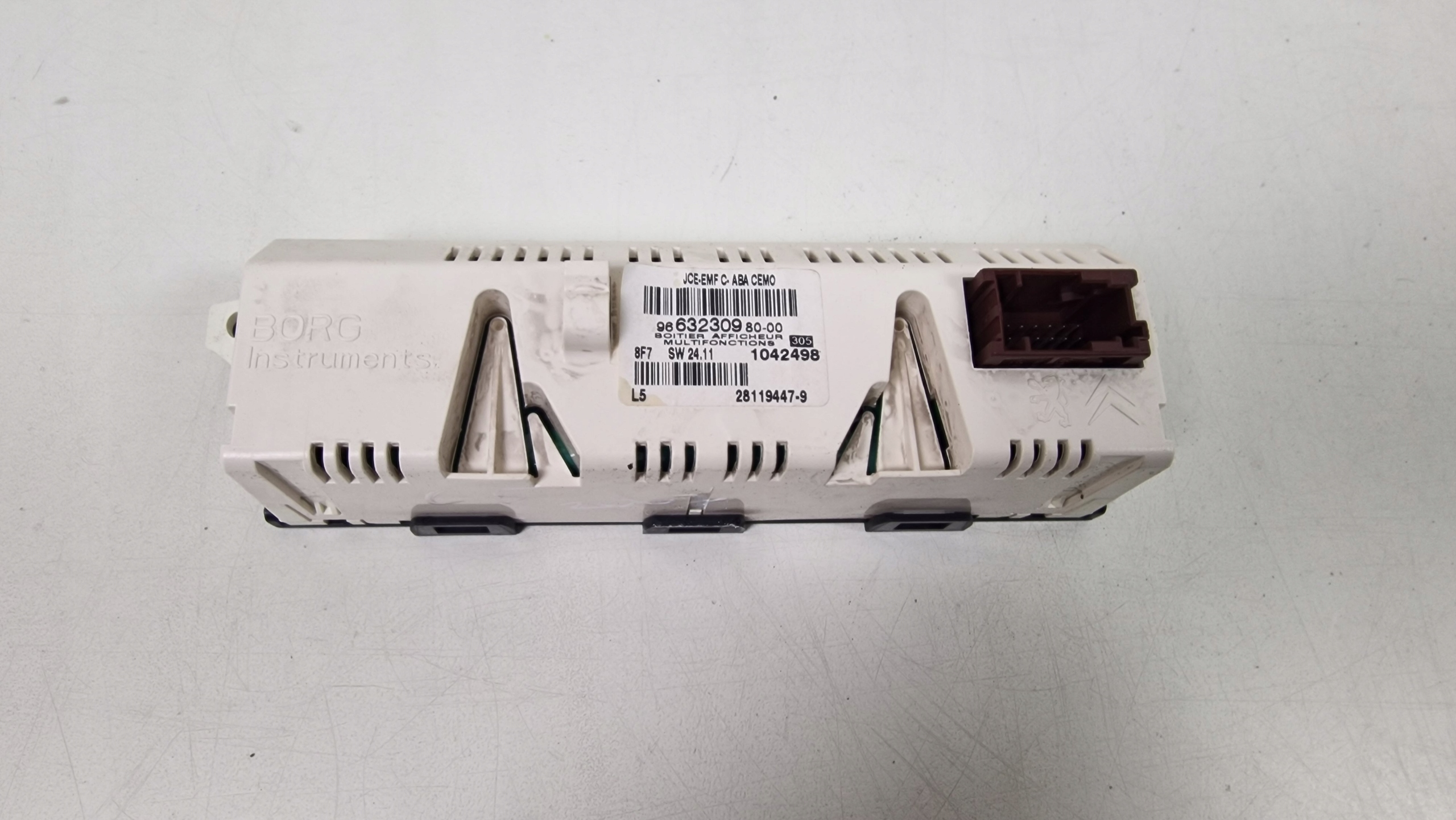 CITROEN C5 LIFT II Display 9663230980-00