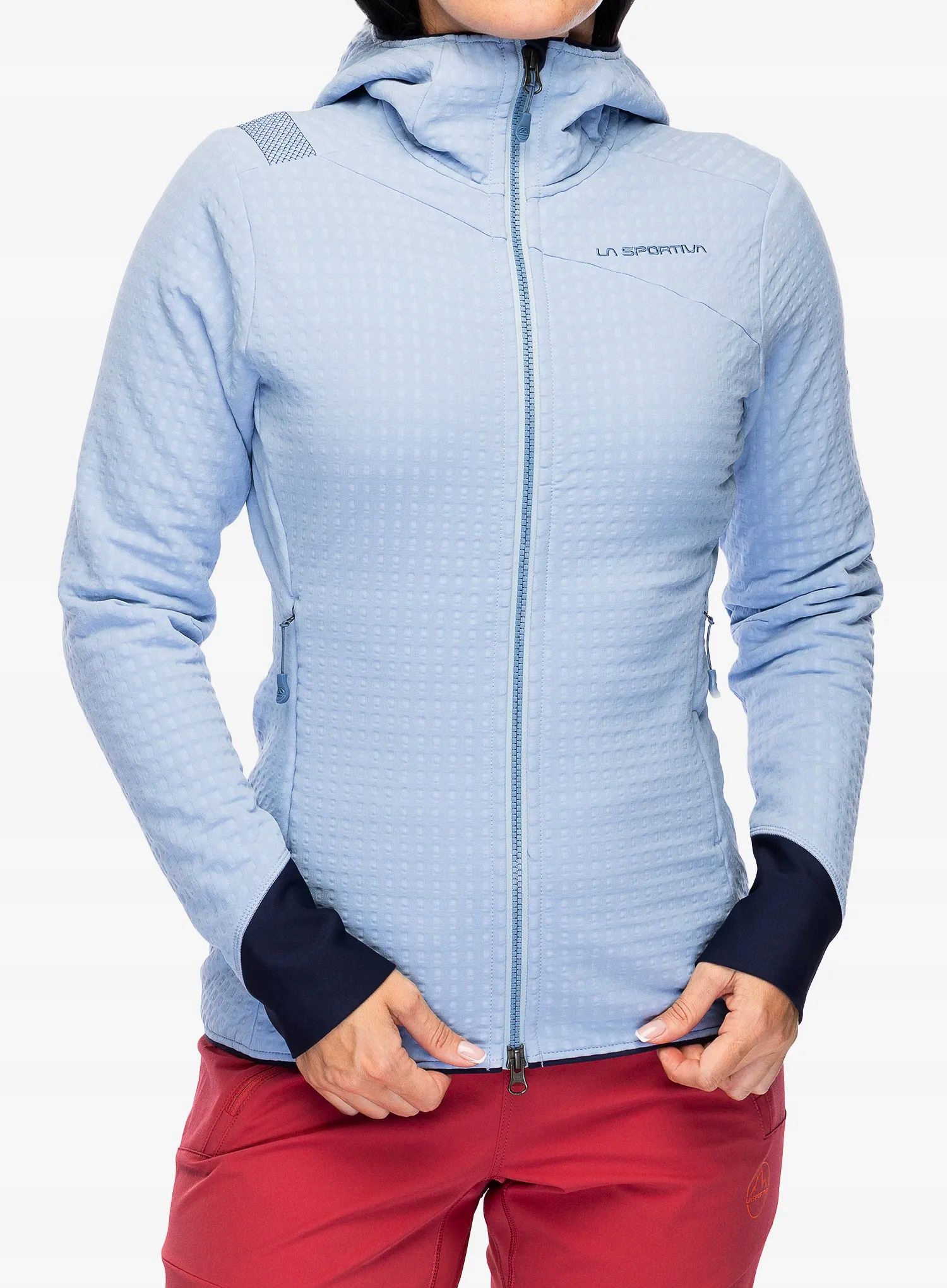 Fleecová Mikina dámský La Sportiva Bristen Thermal Hoody stone blue/moonlight Xs