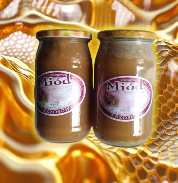 Miód Wrzosowy Z Polski 1100G