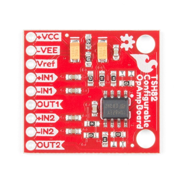 Moduł Sparkfun ze wzmacniaczem operacyjnym TSH82 Symbol TSH82