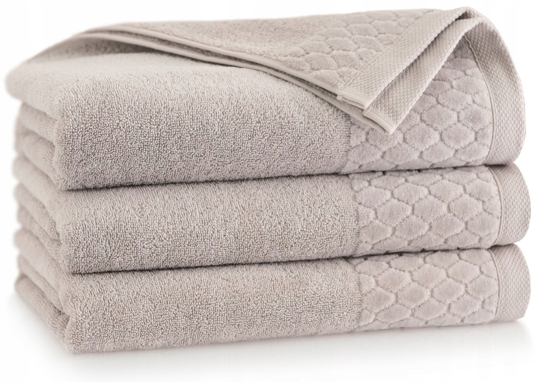 ANTYBAKTERYJNY Ręcznik CARLO sepia 70x140 ZWOLTEX