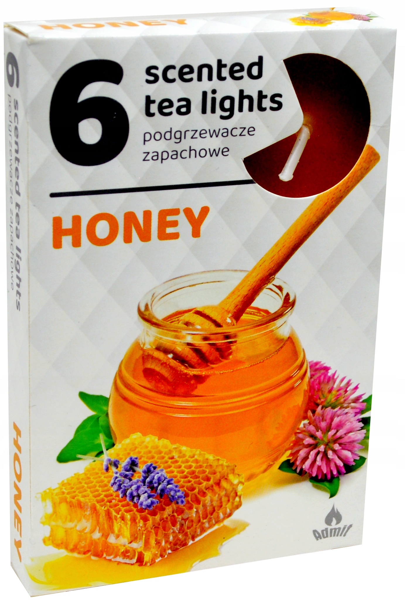 Podgrzewacze zapachowe 6 sztuk, zapach MIÓD