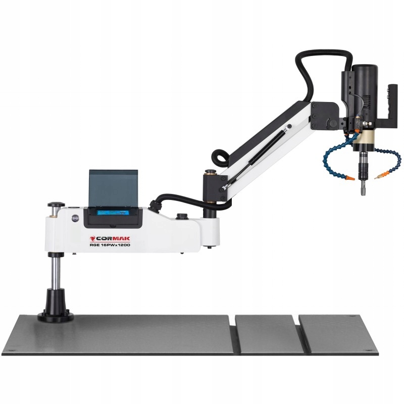 RAMIĘ GWINTUJĄCE GWINTOWNICA ELEKTRYCZNA M3-M16 CORMAK RGE16PW Z CHODZENIEM